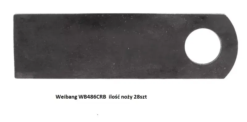 Weibang komplet noży do wertykulatora WB486CRB 28szt | Sprawdzony wybór