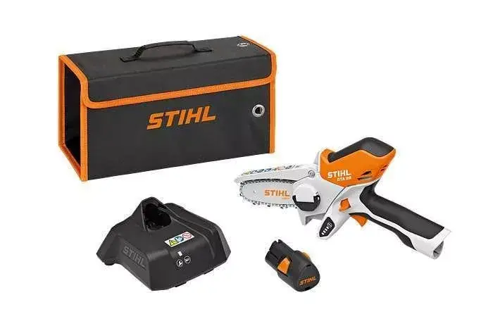 Właśnie dodano - Stihl GTA 26 lekka piła akumulatorowa zestaw z akumulatorem AS2 i ładowarką AL1