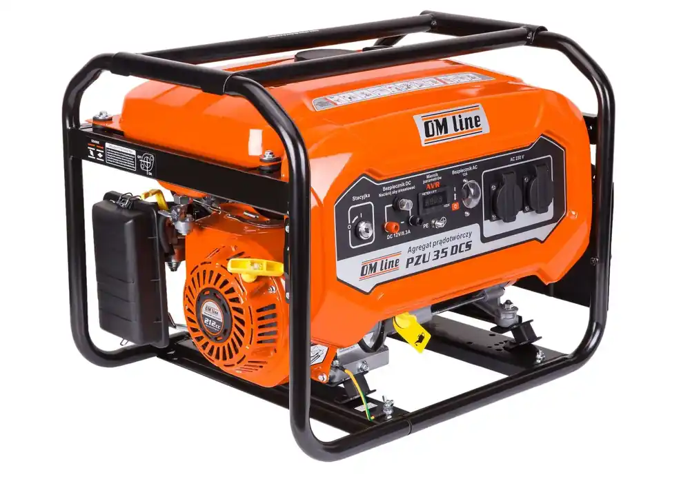 Klienci polecają - Agregat prądotwórczy AVR Oleo-Mac OM line PZU 35 DCS moc maksymalna 3100 W