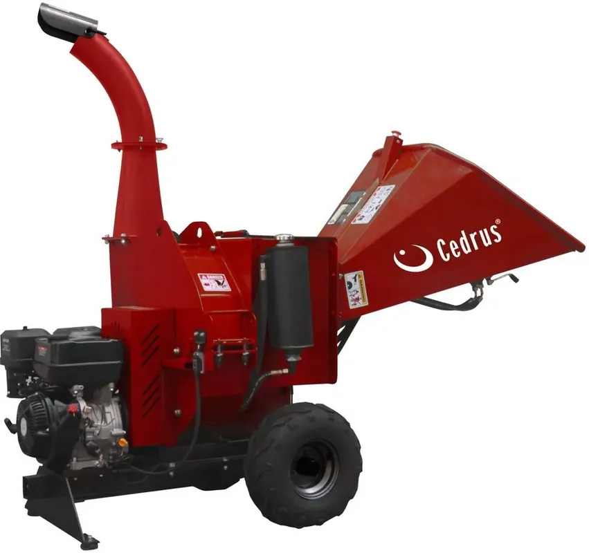 Rozdrabniacz spalinowy Cedrus RB05PRO-HE z podajnikiem hydraulicznym do gałęzi max 12 cm - Ekspresowa dostawa