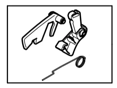 Outlet - Dźwignia gazu do pilarek STIHL MS 162 MS 172 MS 182 MS 212
