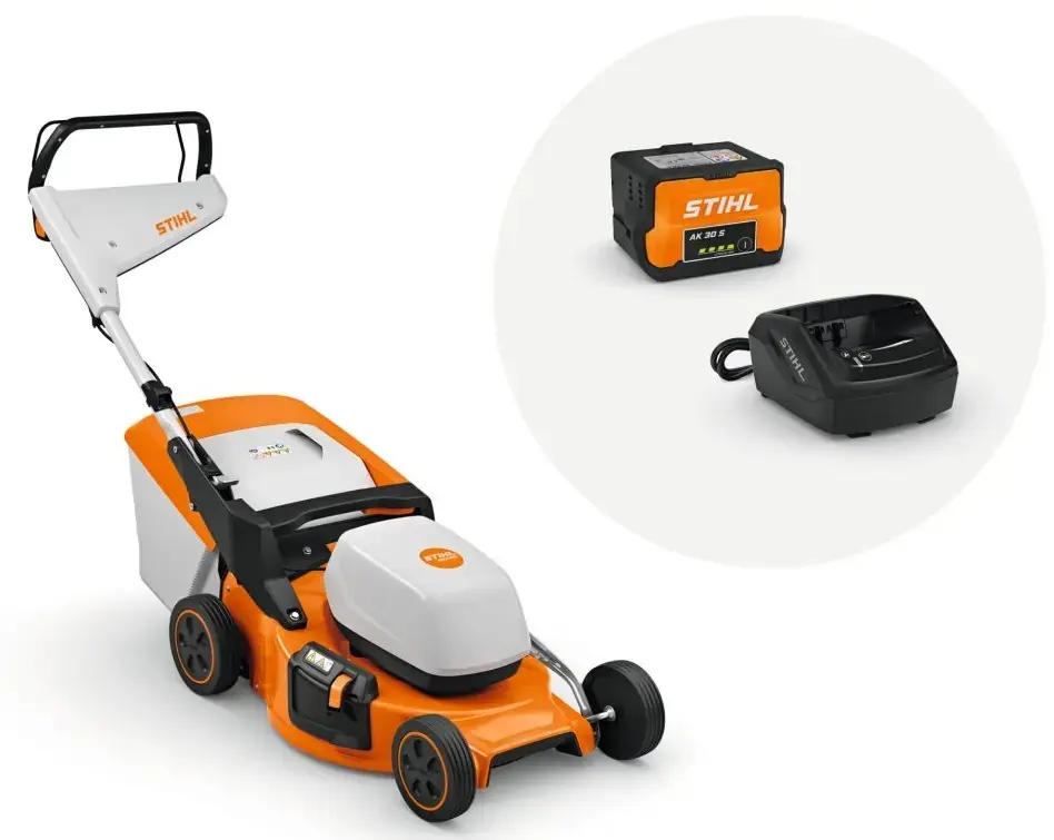 STIHL RMA 253.3 T Kosiarka akumulatorowa 4w1 napęd zestaw akumulator2 x AK 30 S i ładowarka AL 101 | Okazja