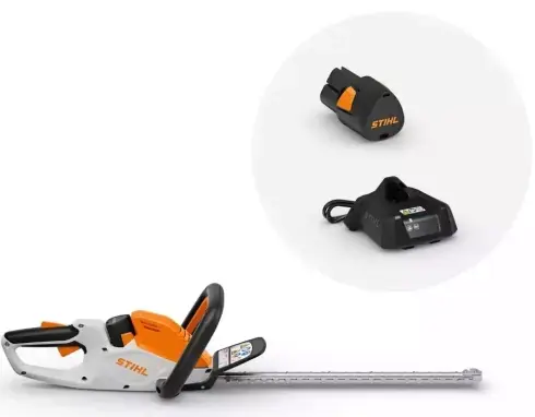 Promocja | STIHL HSA 30 nożyce akumulatorowe zestaw z akumulatorem AS2 i ładowarką ostrze 45 cm
