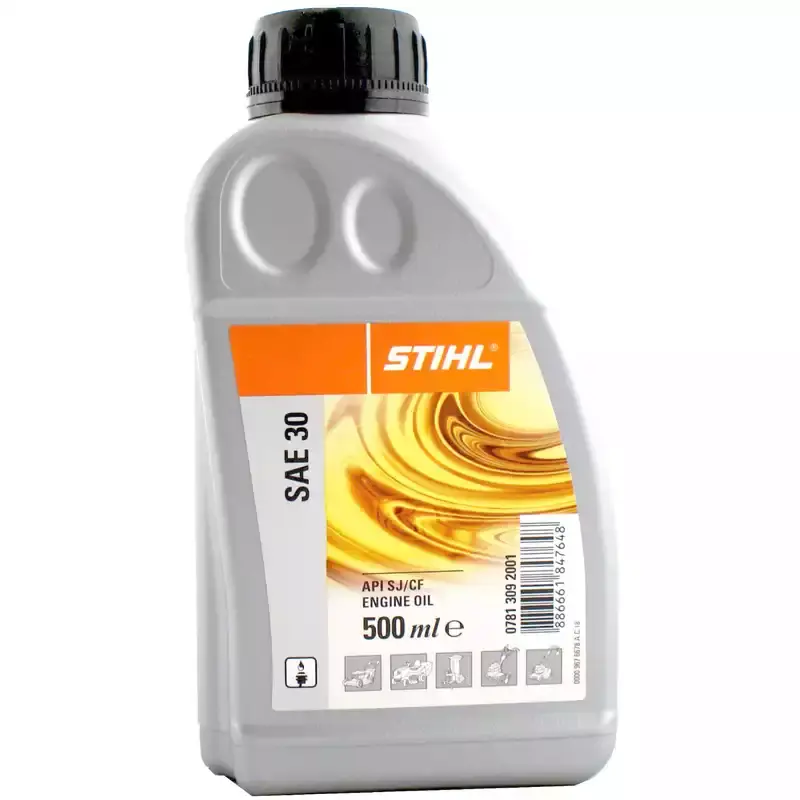 Stihl olej SAE 30 poj 0,5 L do kosiarek traktorków i innych urządzeń - Nowość w sklepie