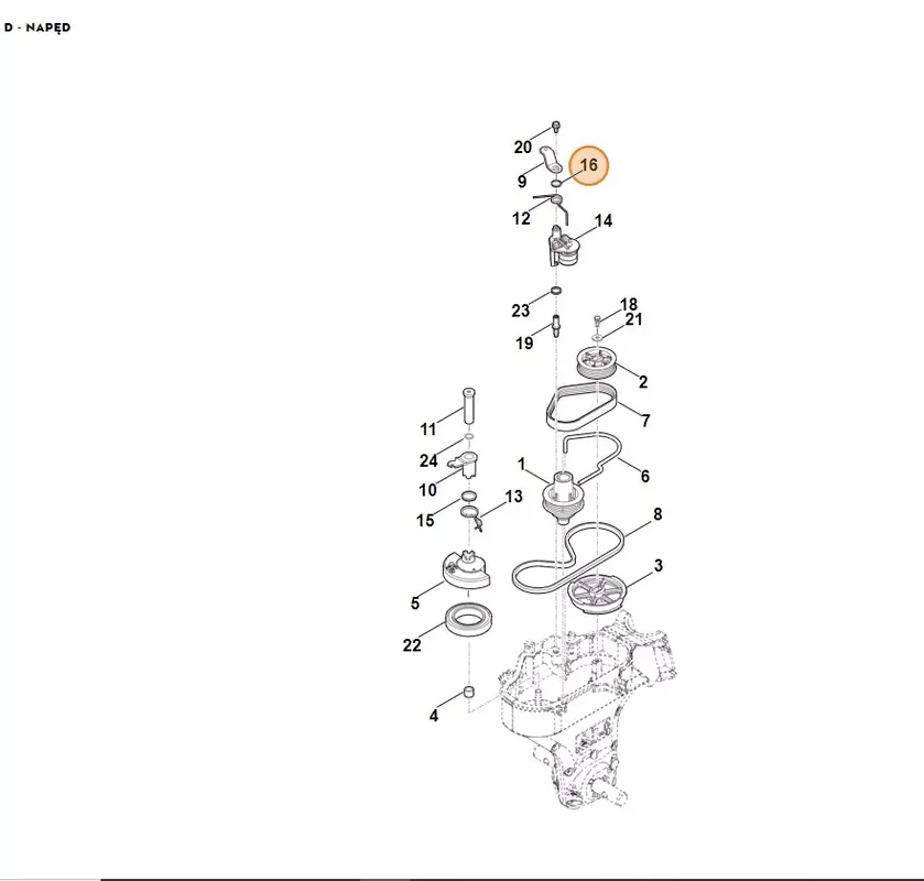 Promocja - STIHL Glebogryzarka MH445.0 Pierścień uszczelniający 17,5x2,7 6241 992 5531
