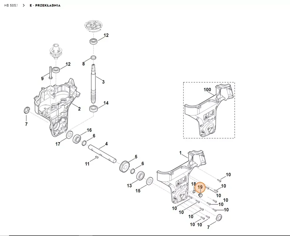 Darmowy zwrot | STIHL Glebogryzarka MH445.0 Zatyczka 6170 028 1100