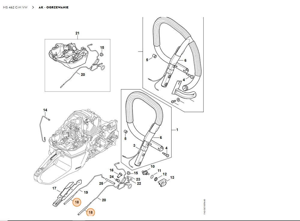 STIHL Wąź izolujący 1121 442 0402 | Kup dziś