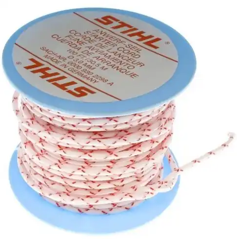 Bezpieczne zakupy | STIHL Linka urządzenia rozruchowego, Ø 3 mm x 30,5 m 0000 930 2298