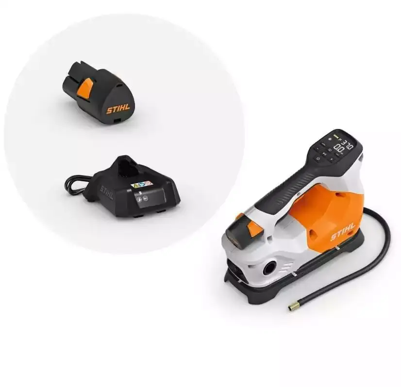 Klienci polecają | Stihl KOA 20.0 kompresor akumulatorowy zestaw akumulator AS2 i ładowarka
