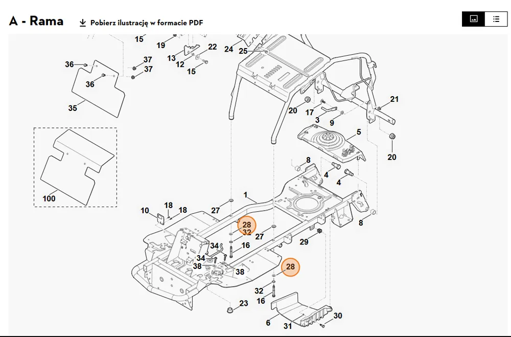 STIHL Podkładka 8,4 9310 021 0180 | Outlet