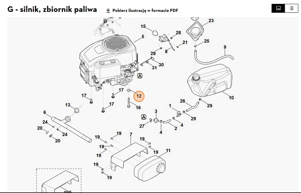 STIHL Podkładka 10,5 9309 021 0200 - Outlet