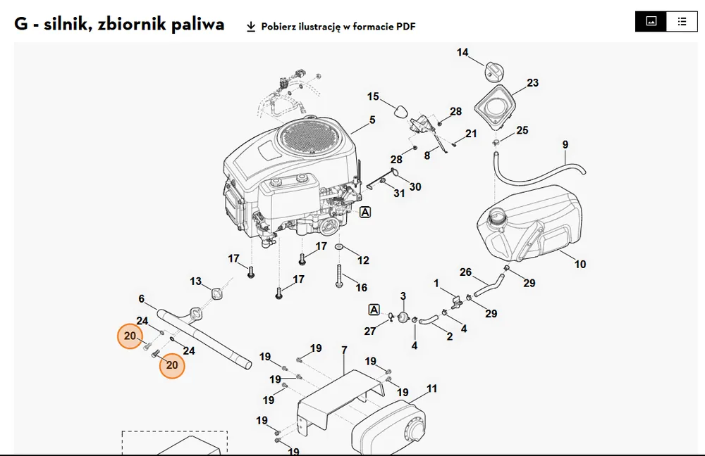 STIHL Śruba z łbem walcowym 5/16"x3/4" 9045 319 1795 | Najlepsza cena