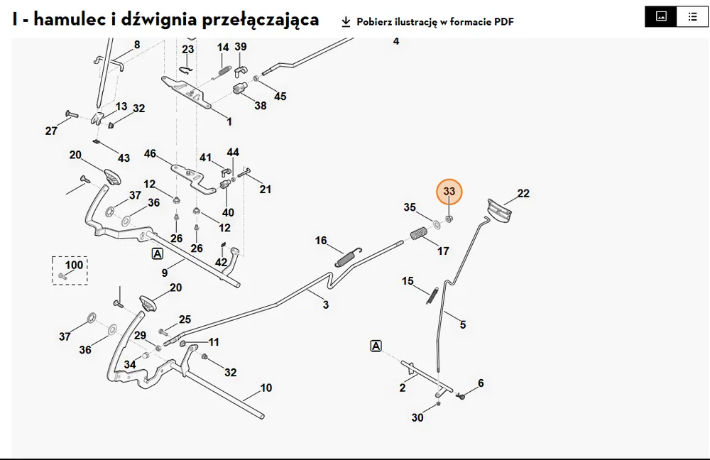 STIHL Nakrętka sześciokątna M10 9212 260 1300 - Na zamówienie