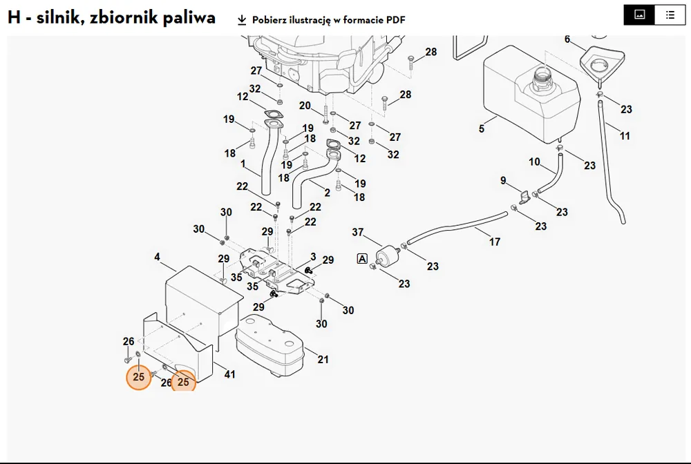 Cena specjalna | STIHL Podkładka ząbkowana 6,4 9330 630 0500