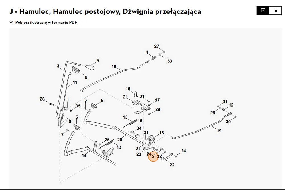Nowość w sklepie - STIHL Podkładka 6170 162 8900