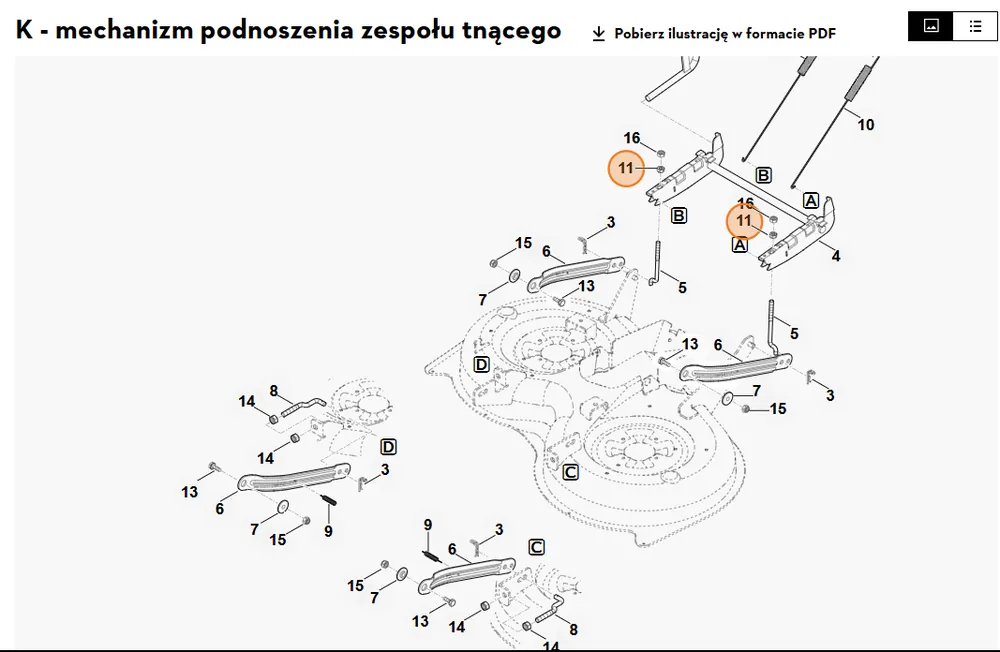 Prosto z fabryki | STIHL Nakrętka 6165 703 2000