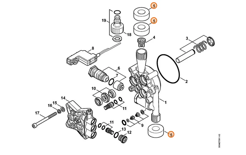 Hit | Stihl Wkładka tłumiąca 4775 609 0300