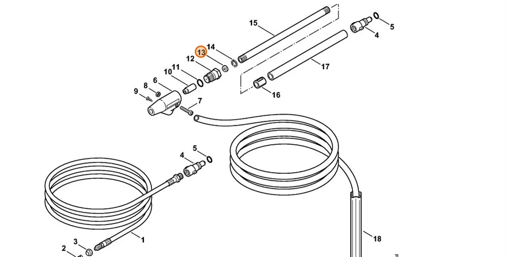 Produkt polecany | Stihl Dysza 4900 502 1011