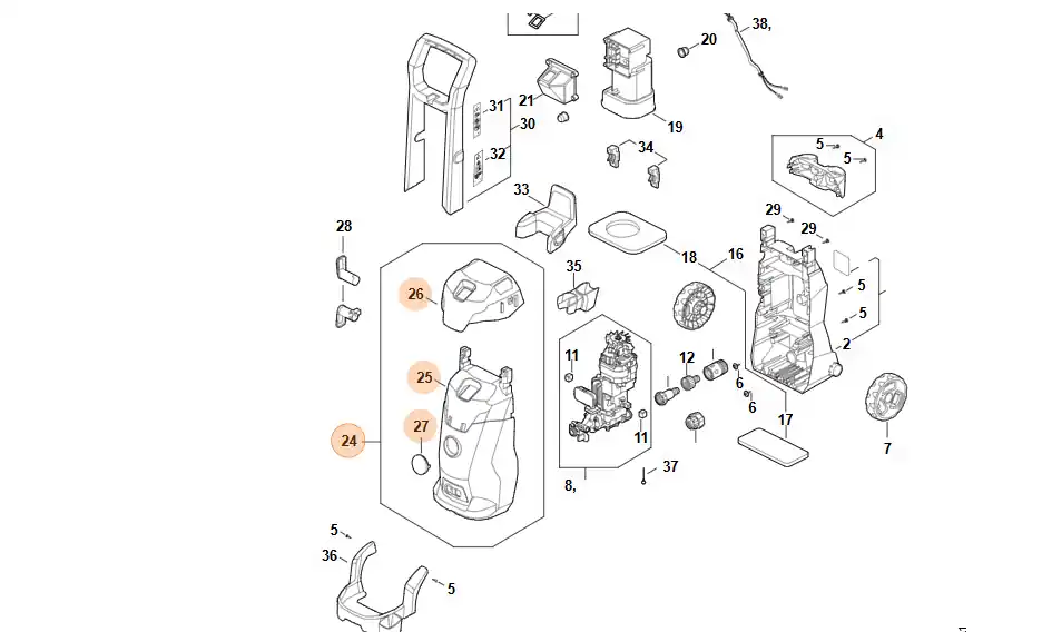 Stihl Osłona RE02 790 5112 - Supercena
