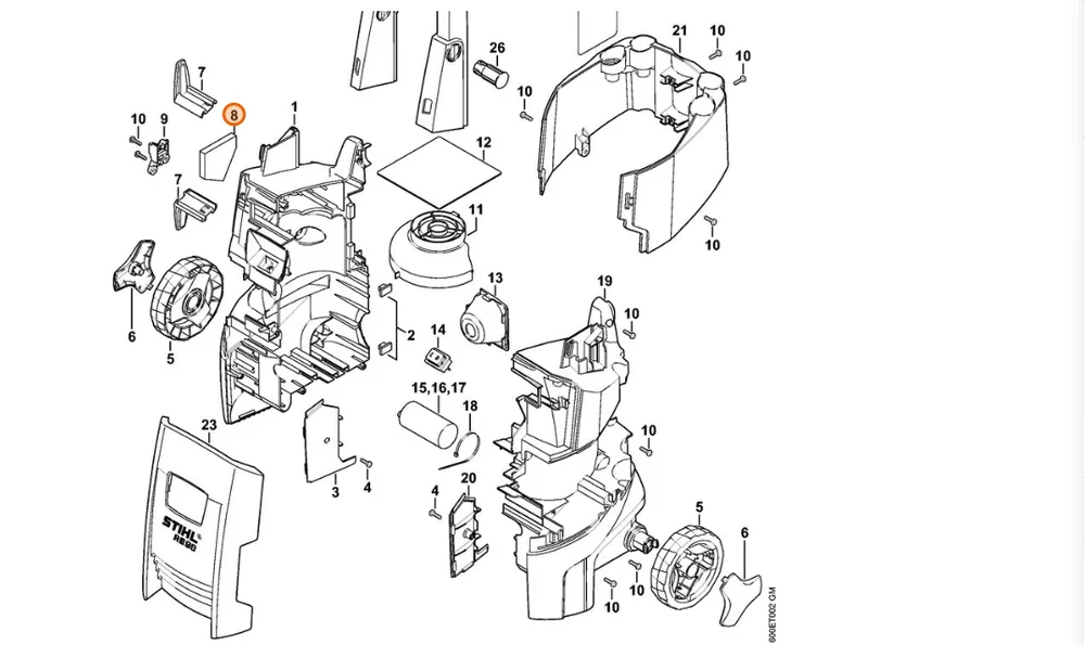 Ostatnia okazja | Stihl Wkładka tłumiąca 4775 609 0301