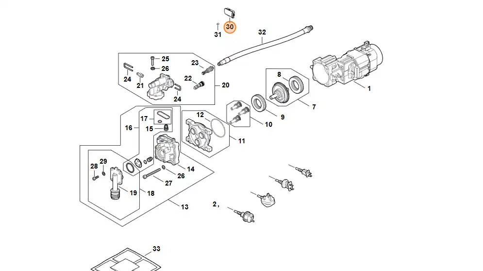 Stihl Przełącznik RE02 430 0502 | Hit