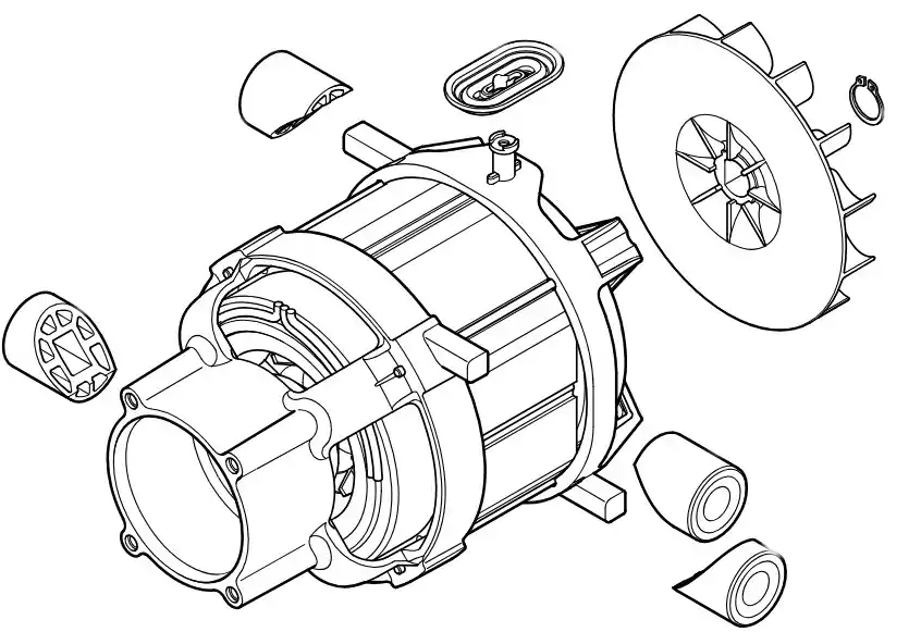 Stihl Silnik elektryczny 4950 600 0222 - Kup dziś