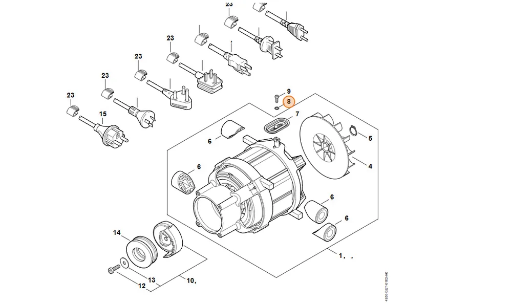 Stihl Podkładka ząbkowana 4,3 9330 421 0100 - Mega okazja