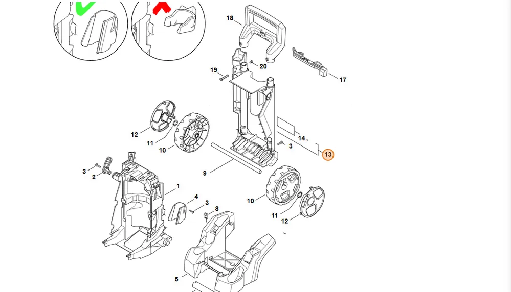 Okazja cenowa - Stihl Osłona 4950 790 5104