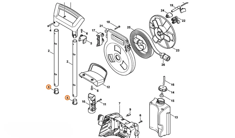 Bardzo popularny produkt | Stihl Zatyczka 4768 791 7300