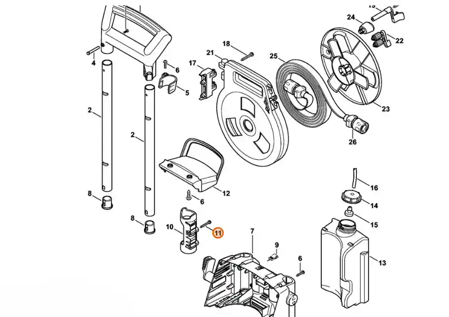 Stihl Śruba z łbem cylindrycznym IS-P5x45 9104 003 4298 | Sprawdzony wybór