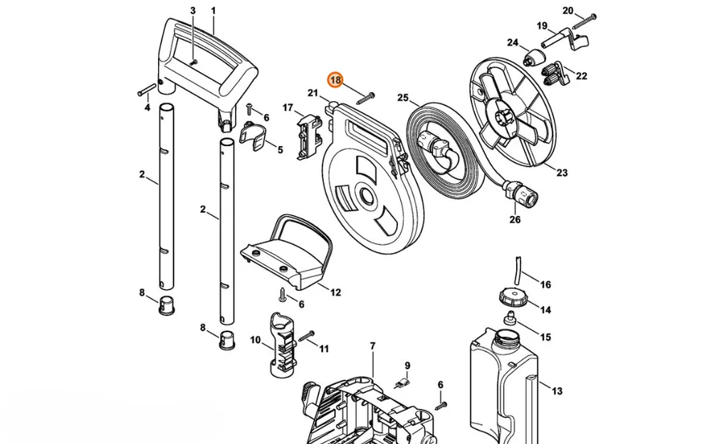 Stihl Śruba z łbem cylindrycznym P5x55 9104 006 4304 | Produkt ceniony przez klientów
