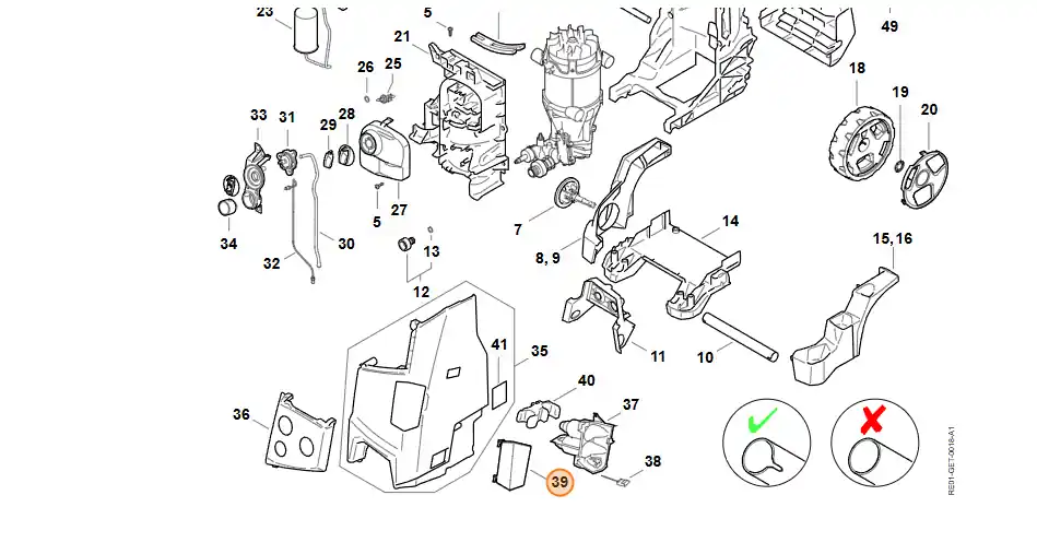 Okazja dnia | Stihl Pokrywka RE01 706 3400