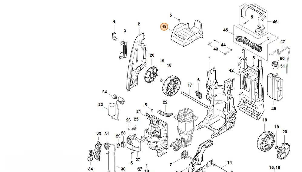 Oszczędź - Stihl Osłona RE01 706 0703