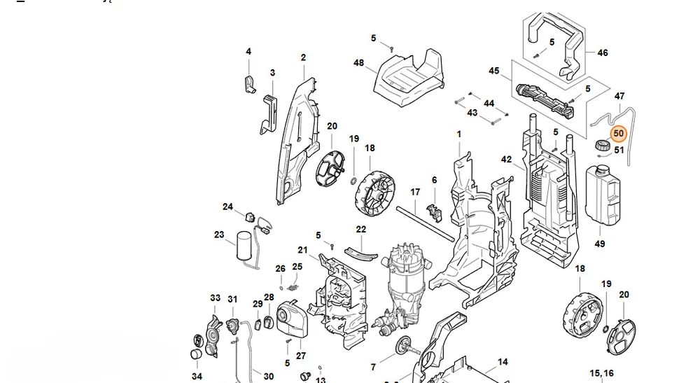 Ekstra rabat - Stihl Pokrywka RE01 700 8900