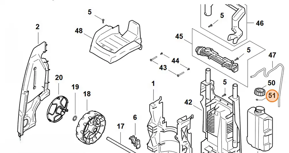 Stihl Głowica ssąca RE01 701 6600 | Ulubieniec klientów