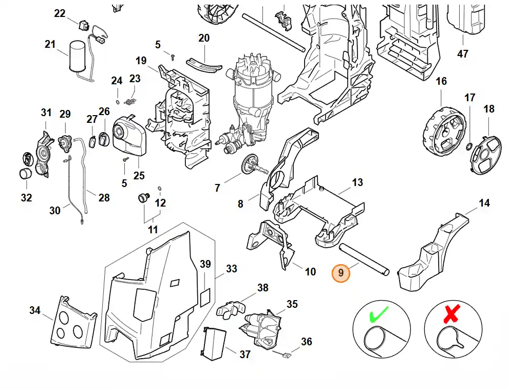 Duży rabat | Stihl Uchwyt nośny RE01 791 5701