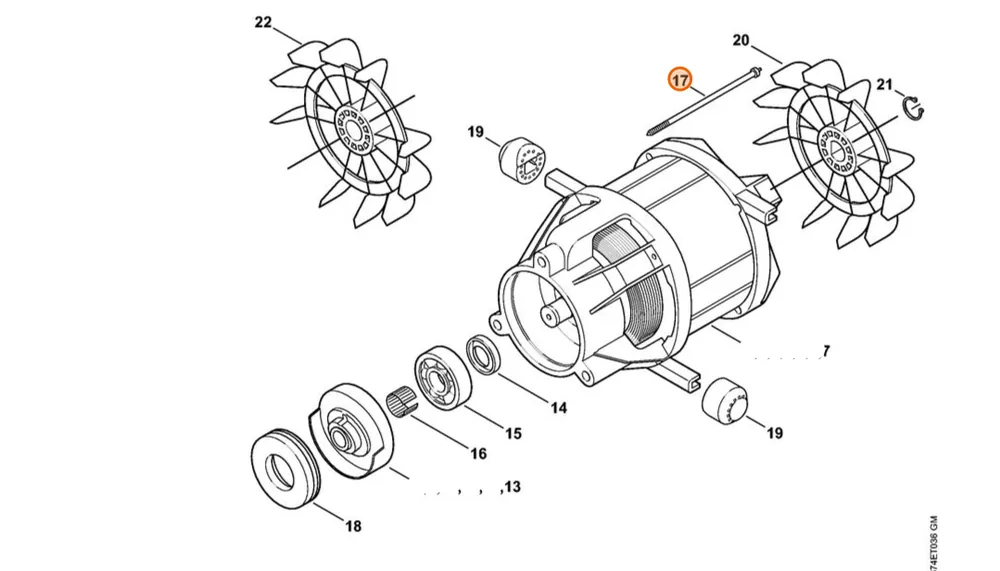Oferta specjalna - Stihl Śruba / wkręt 4743 602 7800