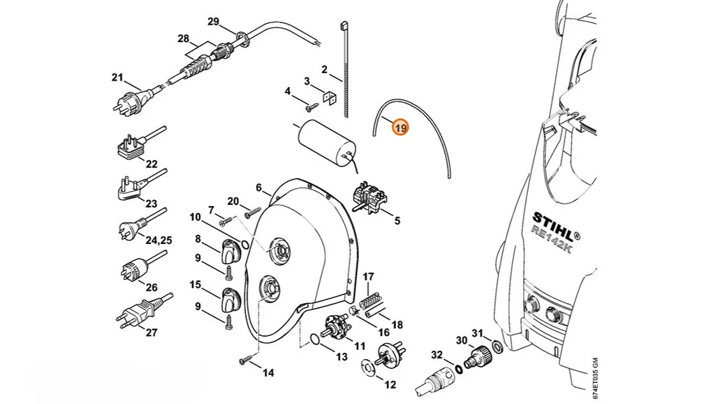 Zamów online - Stihl Uszczelka 4743 439 0500