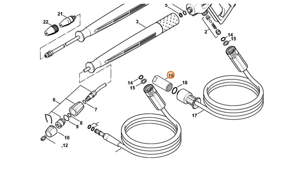 Stihl Element łączący 4900 500 0204 | Kupuj bezpiecznie