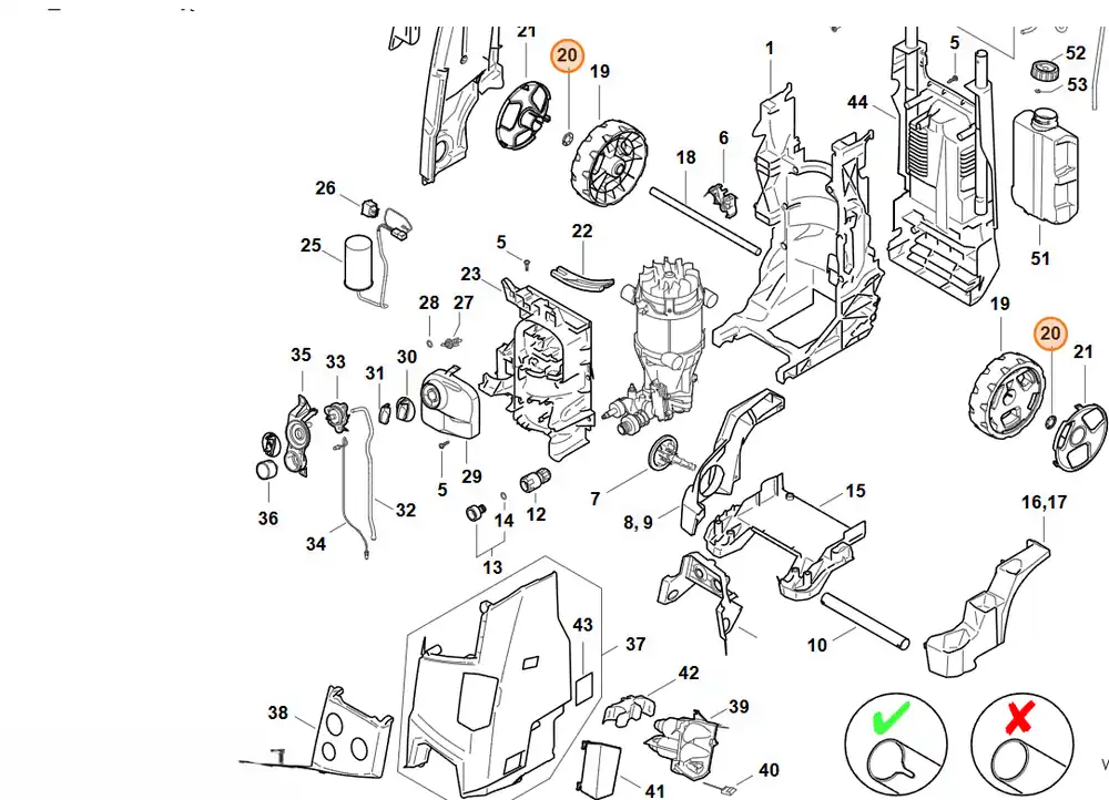 Stihl Pierścień zaciskowy 9991 003 1145 - Ekspresowa dostawa