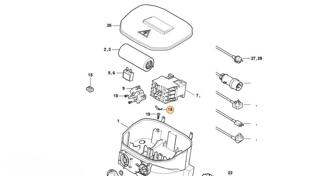 Najlepsza cena | Stihl Płaska wtyczka M 4788 431 2100