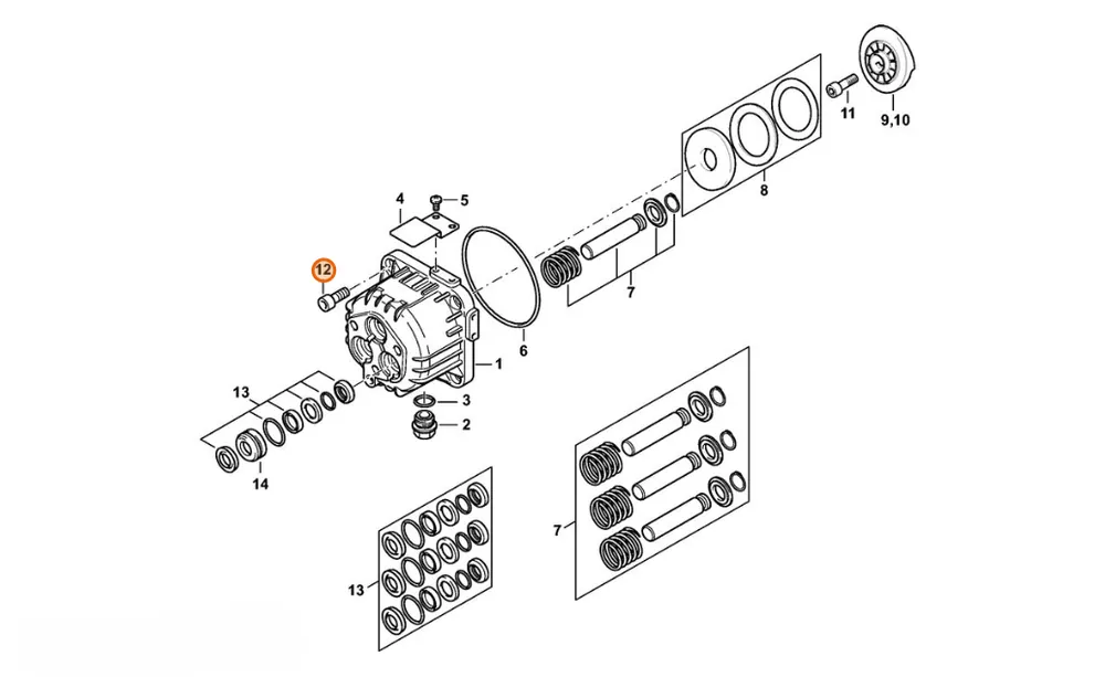 Stihl Śruba / wkręt 4788 708 8400 | Zniżka
