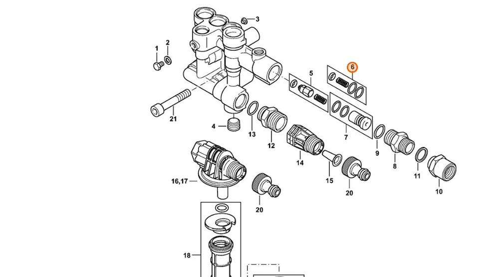 Tylko w tym tygodniu | Stihl Zestaw uszczelek 4788 007 1002