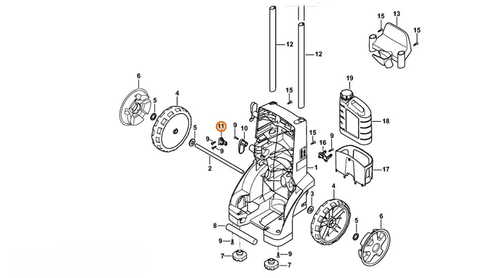 Popularny produkt - Stihl Ściągacz do wizania kabli 4788 431 2500