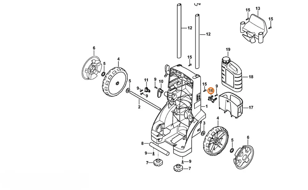 Stihl Mocowanie 4788 791 5401 | Outlet