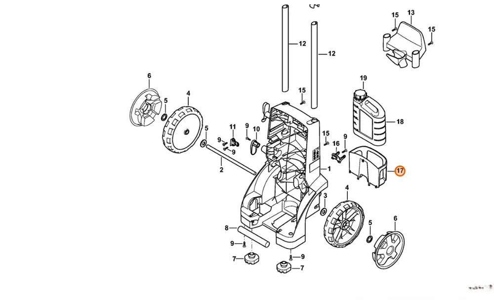 Wyjątkowa oferta - Stihl Mocowanie 4788 718 8300