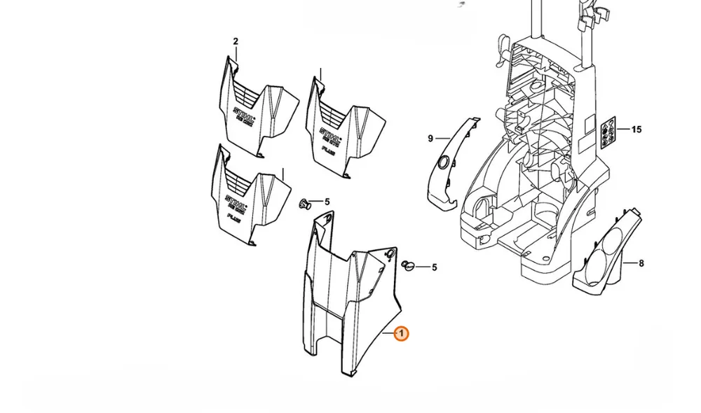 Stihl Pokrywa 4788 706 2101 - Kup online
