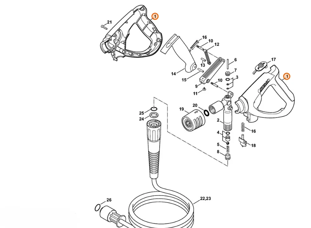 Stihl Uchwyt 4925 500 6601 | Wysoka jakość
