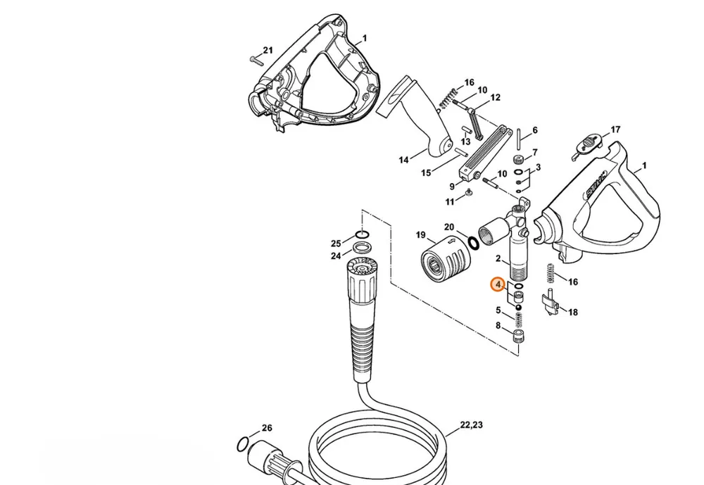 Zostało niewiele | Stihl Zestaw naprawczy zaworu 4925 007 1001