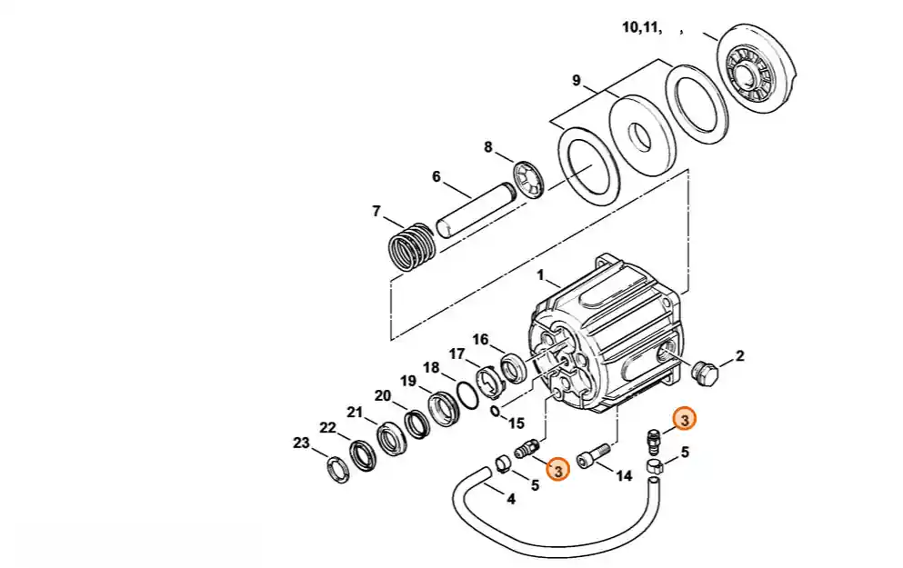 Stihl Przyłącze węża 4757 708 3900 | Produkt wysokiej jakości
